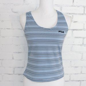 Fila Blue and Black Workout Top